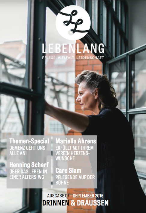 Lebenlang Magazin Cover Patricia Haas 